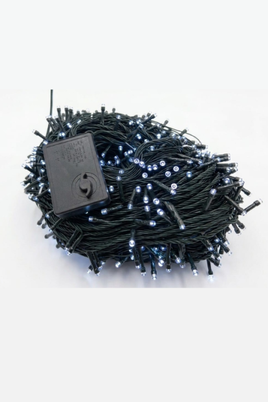 Instalación Led lineal por 1000 luces, cable verde, blanca 100Mts en carrete. - Decora tu Navidad Envios a Bogotá y toda Colombia | Dkora Colombia