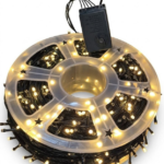 Instalación Led lineal por 1000 luces, cable verde, blanca 100Mts en carrete. - Decora tu Navidad Envios a Bogotá y toda Colombia | Dkora Colombia
