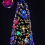 Árbol Fibra Óptica Azul Intenso - Árboles de Navidad Envios a Bogotá y toda Colombia | Dkora Colombia