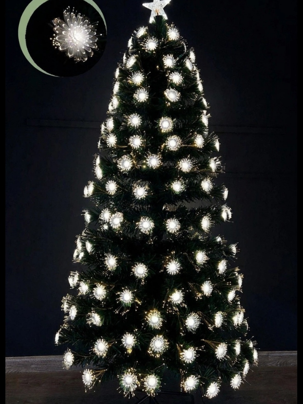 Árbol Fibra Óptica Flores - Árboles de Navidad Envios a Bogotá y toda Colombia | Dkora Colombia