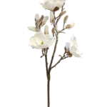 Vara Magnolia Crema con Centro Rosado 90 cm - Decora tu Navidad Envios a Bogotá y toda Colombia | Dkora Colombia