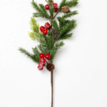 Follaje de Berries Rojos Brillantes - Decora tu Navidad Envios a Bogotá y toda Colombia | Dkora Colombia