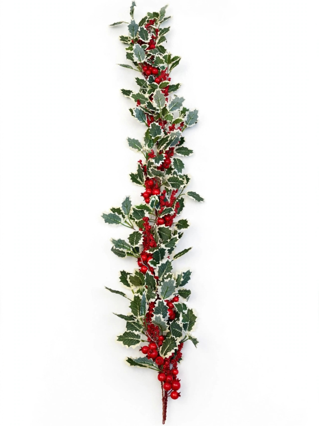 Guirnalda Berry Verde 1,40 m - Decora tu Navidad Envios a Bogotá y toda Colombia | Dkora Colombia