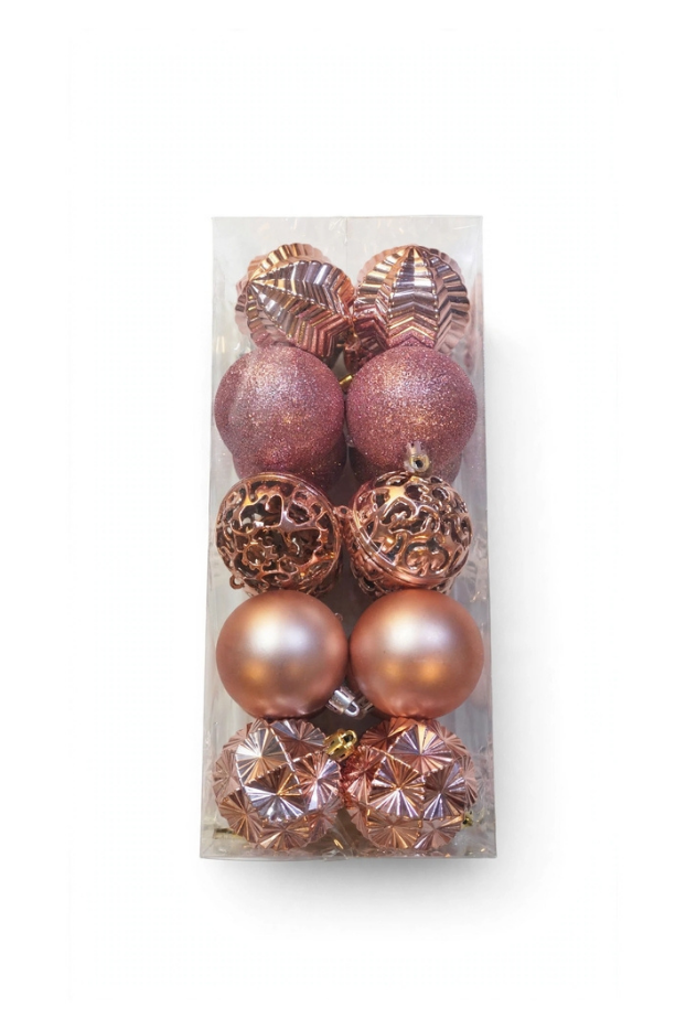 239-2451Z10 Set 20 Bolas Navideñas 6 cm - Bolas Navideñas adornos de Navidad, árbol de Navidad | Dkora Colombia