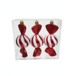 Set 5 Caramelos Navideños 13 cm - Bolas Navideñas adornos de Navidad, árbol de Navidad | Dkora Colombia