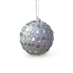 Set 12 Bolas Navideñas Plata Brillante N5 - Bolas Navideñas adornos de Navidad, árbol de Navidad | Dkora Colombia