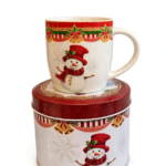 Set de 2 Tazas con Platos Navideños en Caja Regalo - Decora tu Navidad detalle de Navidad, Navidad | Dkora Colombia