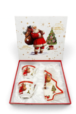 Set de 2 Tazas y Platos en Forma de Árbol - Decora tu Navidad detalle de Navidad, Navidad | Dkora Colombia