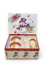 Set de 2 Tazas con Platos Navideños en Caja Regalo - Decora tu Navidad detalle de Navidad, Navidad | Dkora Colombia