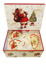 Set de 2 Tazas con Platos Navideños en Caja Regalo - Decora tu Navidad detalle de Navidad, Navidad | Dkora Colombia