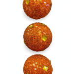 Bola N12 espiral -Ocre y Dorado - Bolas Navideñas Envios a Bogotá y toda Colombia | Dkora Colombia
