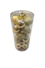 Set 24 Bolas Navideñas N5 - Bolas Navideñas adornos de Navidad, árbol de Navidad | Dkora Colombia