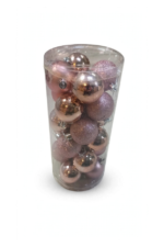 Set 24 Bolas Navideñas N5 - Bolas Navideñas adornos de Navidad, árbol de Navidad | Dkora Colombia