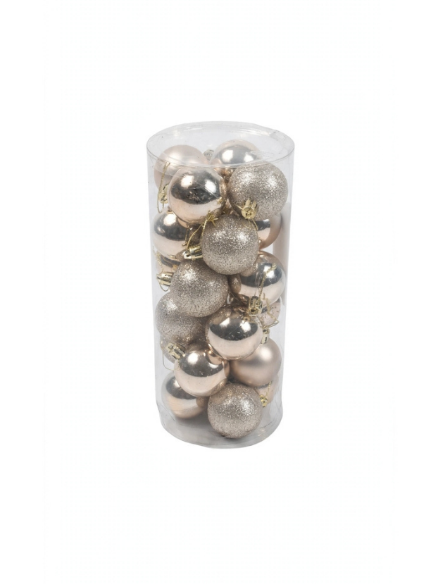Set 24 Bolas Navideñas N5 - Bolas Navideñas adornos de Navidad, árbol de Navidad | Dkora Colombia