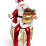 Pareja de Gnomos Sentados con Silla 40 cm - Decora tu Navidad Envios a Bogotá y toda Colombia | Dkora Colombia