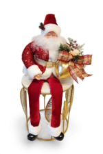 Papá Noel Sentado 1,20 m - Decora tu Navidad Envios a Bogotá y toda Colombia | Dkora Colombia