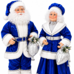 Pareja de Abuelos Navideños - Decora tu Navidad Envios a Bogotá y toda Colombia | Dkora Colombia