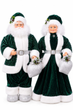 Pareja de Abuelos Navideños Medianos - Decora tu Navidad Envios a Bogotá y toda Colombia | Dkora Colombia