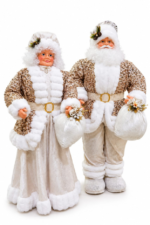 Pareja de Abuelos Navideños Medianos - Decora tu Navidad Envios a Bogotá y toda Colombia | Dkora Colombia