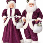 Pareja de Abuelos Navideños Medianos - Decora tu Navidad Envios a Bogotá y toda Colombia | Dkora Colombia