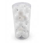 Tubo 24 Bolas Navideñas 6 cm - Bolas Navideñas adornos de Navidad, árbol de Navidad | Dkora Colombia
