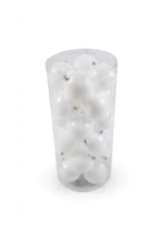 Tubo 24 Bolas Navideñas 8 cm - Bolas Navideñas adornos de Navidad, árbol de Navidad | Dkora Colombia
