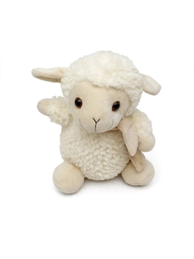 Oveja de Peluche Sentada 27 cm - Decora tu Navidad Envios a Bogotá y toda Colombia | Dkora Colombia