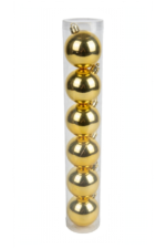 Set 6 Bolas Brillantes 6 cm - Bolas Navideñas adornos de Navidad, árbol de Navidad | Dkora Colombia