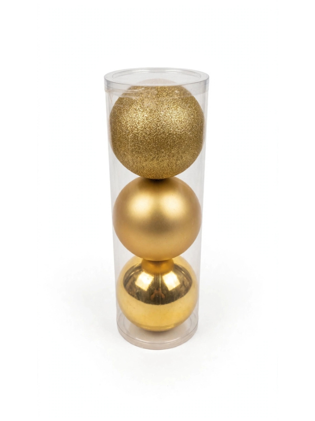Set 3 Bolas Gigantes 15 cm - Bolas Navideñas adornos de Navidad, árbol de Navidad | Dkora Colombia