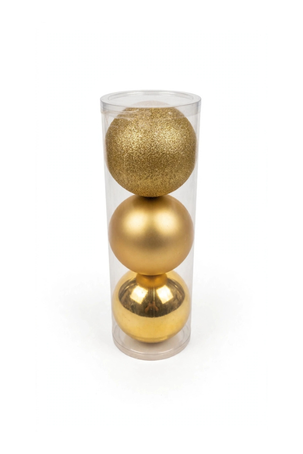 YG-794-1 Set 3 Bolas Gigantes 15 cm - Bolas Navideñas adornos de Navidad, árbol de Navidad | Dkora Colombia