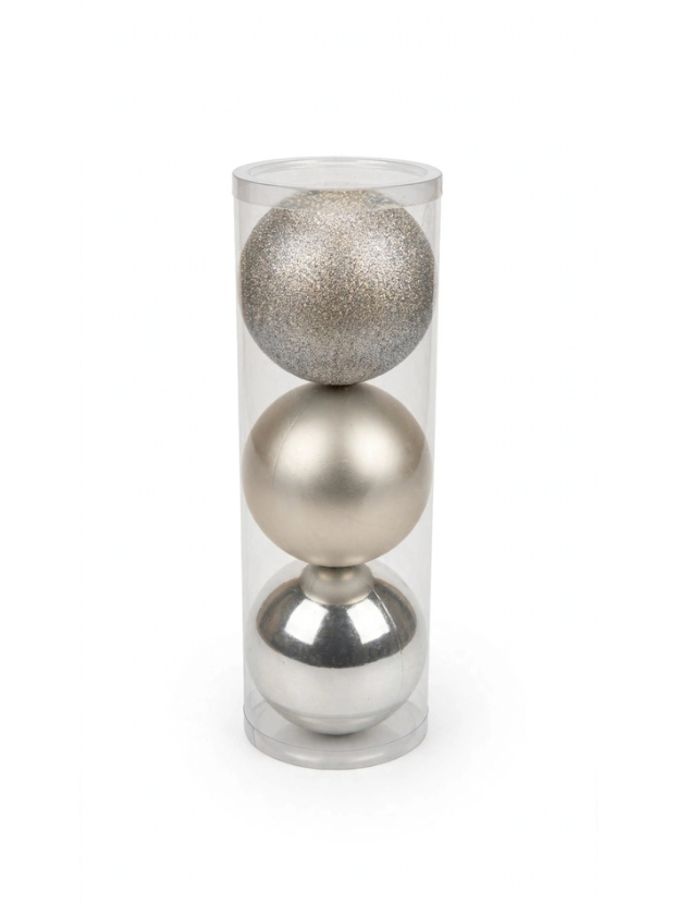 Set 3 Bolas Gigantes 15 cm - Bolas Navideñas adornos de Navidad, árbol de Navidad | Dkora Colombia